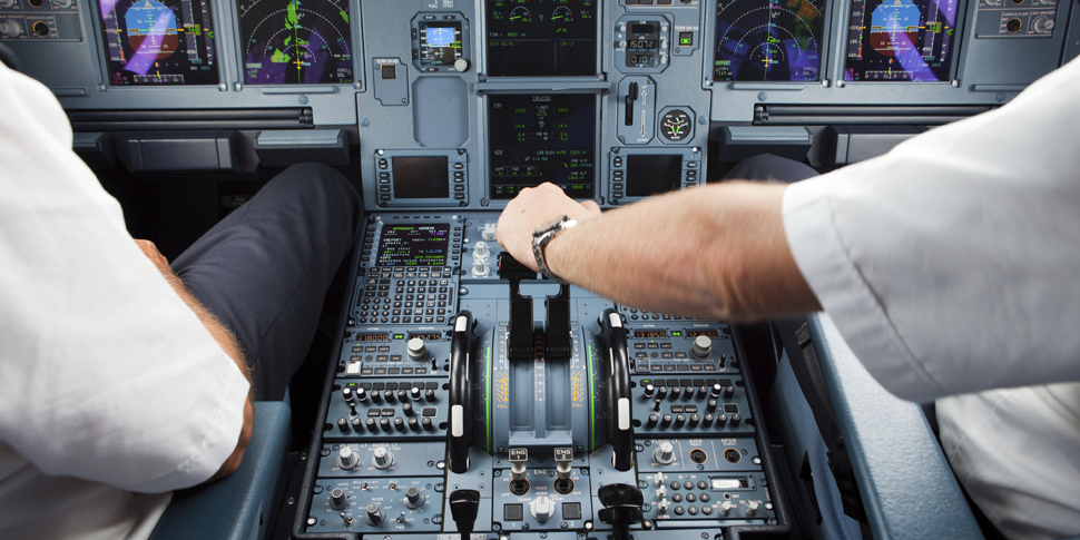 SQC Cockpit Flugzeug