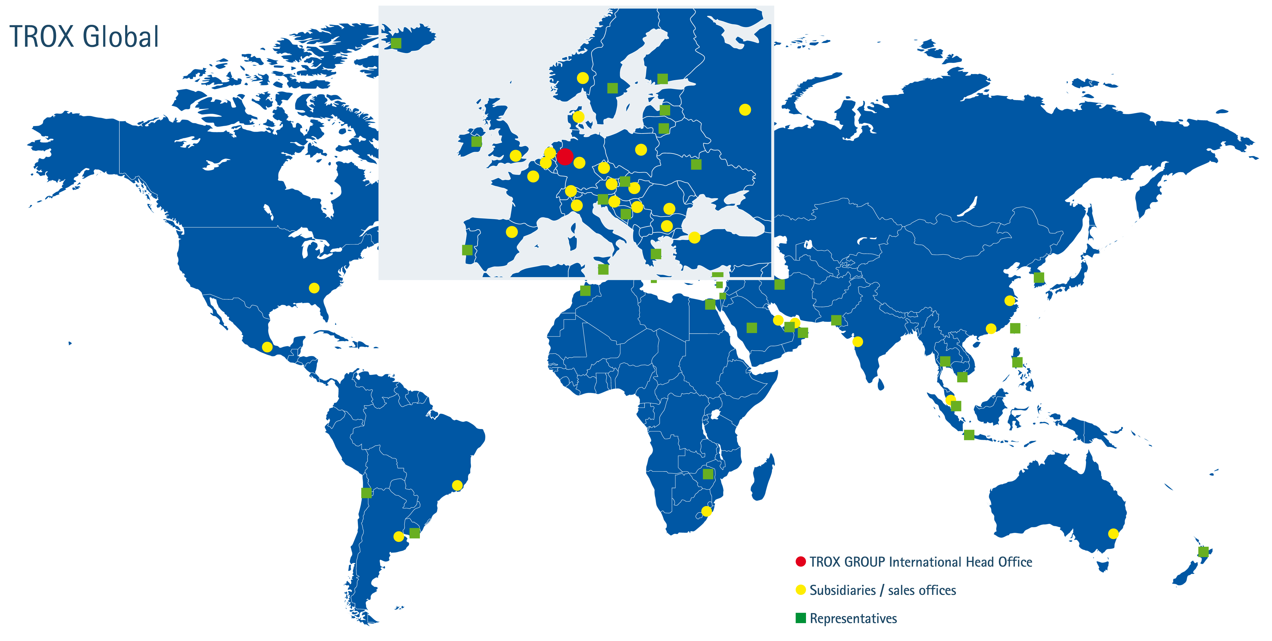 Geoforge Trox TROX subsidiary companies | TROX GmbH